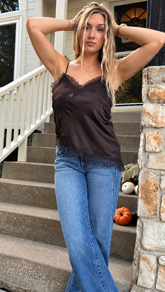 The Sophia Lace Tank